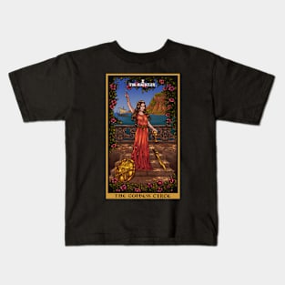 The Goddess Circe The Magician Tarot Card Kids T-Shirt